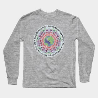 Diversity is beautiful Long Sleeve T-Shirt